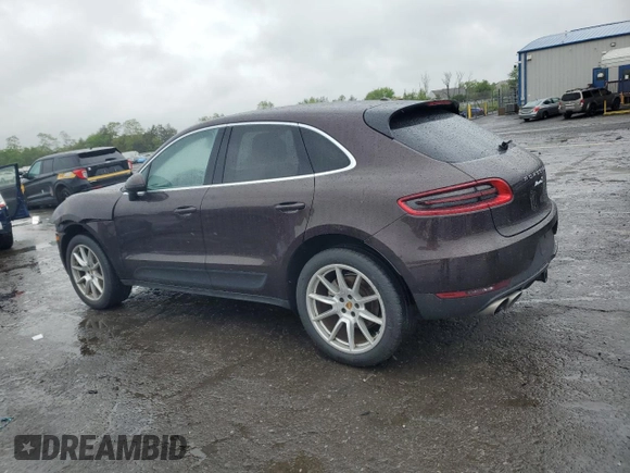 2017 Porsche Macan S z VIN WP1AB2A50HLB16148, wystawiony jako Copart lot #57942475 z przebiegiem 86 547 mil mil oraz Szkody całkowita. Historia ofert i sprzedaży dostępna na DreamBid. Obrazek 2.