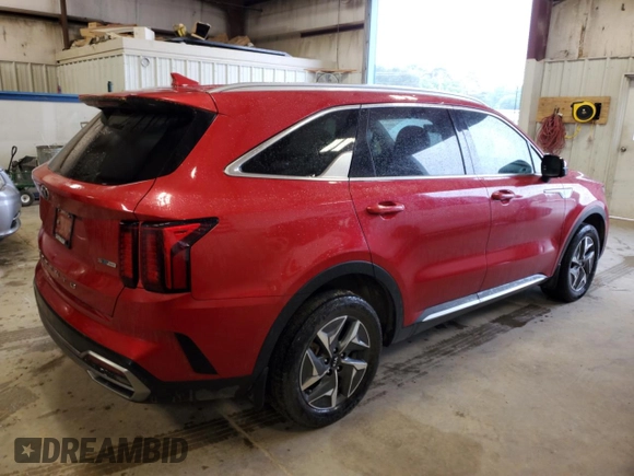 2021 Kia Sorento S with VIN KNDRG4LG5M5036892, listed as a Copart auction lot 56158675 with 90,849 mi miles and Salvage title. Bid and sale history available at DreamBid. Image 3.