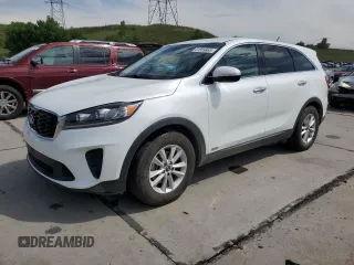 2019 Kia Sorento LX with VIN 5XYPGDA59KG558888, listed as a Copart auction lot 61859865 with 71,445 mi miles and Salvage title. Bid and sale history available at DreamBid. Image 1.