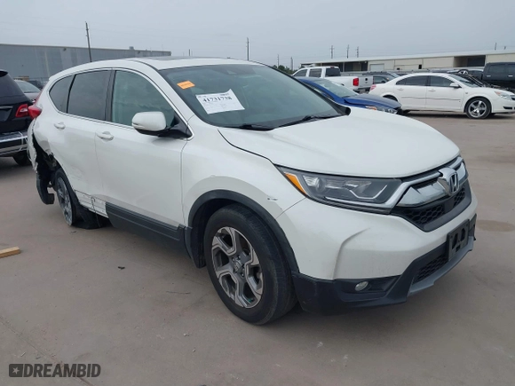 2018 Honda CR-V EX-L with VIN 5J6RW1H83JL001966, listed as a IAAI auction lot 41731738 with 72,237 mi miles. Bid and sale history available at carsss.com. Image 1.