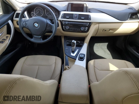 2017 BMW 3 Series 320i with VIN WBA8E1G53HNU13232, listed as a Copart auction lot 49225525 with 0 mi miles and Salvage Title. Bid and sale history available at carsss.com. Image 8.