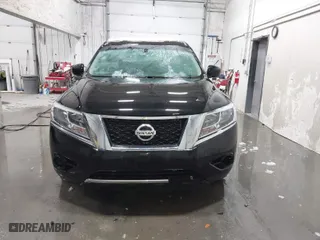 2014 Nissan Pathfinder SV with VIN 5N1AR2MM9EC699813, listed as a IAAI auction lot 41217109 with 106,465 mi miles. Bid and sale history available at carsss.com. Image 12.