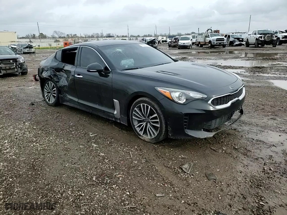 2019 Kia Stinger with VIN KNAE15LAXK6046890, listed as a Copart auction lot 45068445 with 109,013 mi miles and Salvage Title. Bid and sale history available at carsss.com. Image 11.