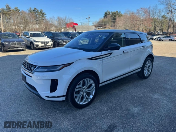 2020 Land Rover Range Rover Evoque S with VIN SALZJ2FX0LH040629, listed as a Copart auction lot 54973015 with 83,695 mi miles and Clean Title. Bid and sale history available at carsss.com. Image 2.