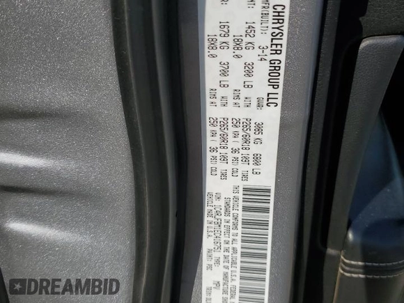 2014 Jeep Grand Cherokee Limited with VIN 1C4RJFBM1EC416751, listed as a Copart auction lot 59562825 with 171,766 mi miles and Salvage title. Bid and sale history available at DreamBid. Image 13.