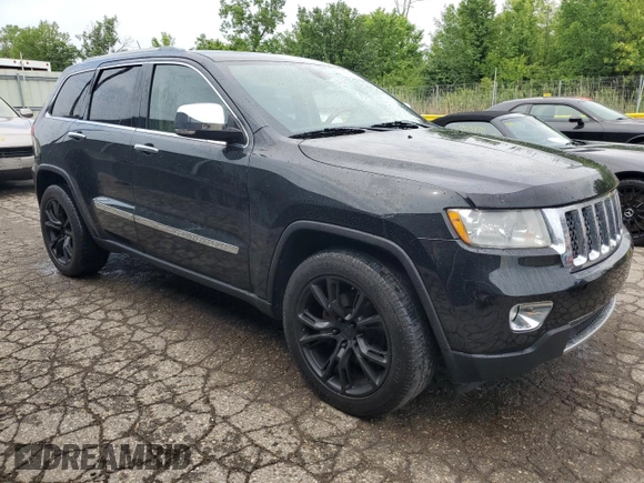 2011 Jeep Grand Cherokee Overland with VIN 1J4RR6GT3BC575026, listed as a Copart auction lot 64681125 with 119,265 mi miles and Clean title. Bid and sale history available at DreamBid. Image 4.