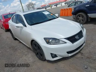 2011 Lexus IS 250 with VIN JTHBF5C24B5133687, listed as a IAAI auction lot 42013015 with 116,939 mi miles. Bid and sale history available at carsss.com. Image 1.