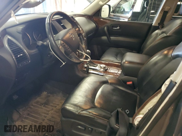 2017 Nissan Armada Platinum with VIN JN8AY2NE9H9707669, listed as a Copart auction lot 51083055 with 158,098 mi miles and Clean Title. Bid and sale history available at carsss.com. Image 7.