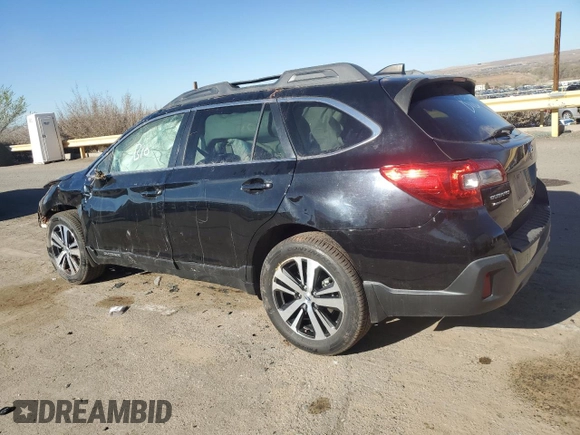 2018 Subaru Outback Limited with VIN 4S4BSAKCXJ3323225, listed as a Copart auction lot 48329005 with 106,737 mi miles and Salvage Title. Bid and sale history available at DreamBid. Image 2.