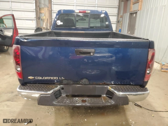 2004 Chevrolet Colorado LT w/1LT with VIN 1GCDT146048209033, listed as a Copart auction lot 81694404 with 128,162 mi miles and Salvage Title. Bid and sale history available at carsss.com. Image 6.