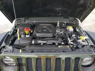 2022 Jeep Wrangler Unlimited Rubicon z VIN 1C4HJXFN1NW176037, wystawiony jako Copart lot #44835045 z przebiegiem 36 043 mil mil oraz Szkoda całkowita • Salvage title. Historia ofert i sprzedaży dostępna na DreamBid. Obrazek 17.