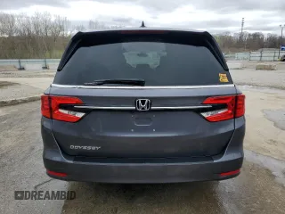 2021 Honda Odyssey EX-L with VIN 5FNRL6H76MB006265, listed as a Copart auction lot 50958395 with 60,662 mi miles and Salvage Title. Bid and sale history available at DreamBid. Image 6.