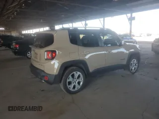 2016 Jeep Renegade Limited with VIN ZACCJBDT5GPC68282, listed as a Copart auction lot 60294775 with 120,641 mi miles and Clean title. Bid and sale history available at DreamBid. Image 3.