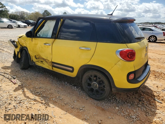 2015 FIAT 500L Urbana Trekking z VIN ZFBCFADH9FZ036729, wystawiony jako Copart lot #49471885 z przebiegiem 103 394 mil mil oraz Szkoda całkowita • Salvage title. Historia ofert i sprzedaży dostępna na DreamBid. Obrazek 2.