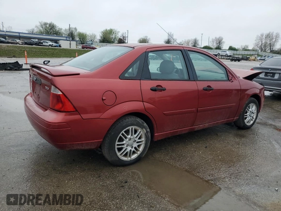 2005 Ford Focus S with VIN 1FAFP34N85W101259, listed as a Copart auction lot 49988555 with 0 mi miles and Salvage Title. Bid and sale history available at carsss.com. Image 3.