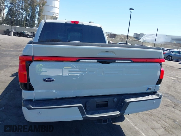 2023 Ford F-150 Lightning Pro with VIN 1FTVW1EV6PWG58783, listed as a IAAI auction lot 41965739 with Not Provided miles and . Bid and sale history available at DreamBid. Image 16.