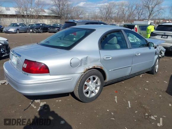 2000 Mercury Sable LS Premium with VIN 1MEFM55S3YG647919, listed as a IAAI auction lot 41677265 with 131,528 mi miles. Bid and sale history available at carsss.com. Image 4.