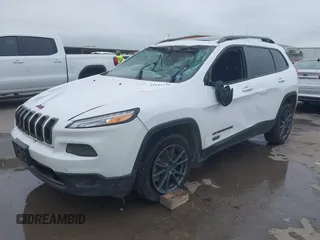 2016 Jeep Cherokee Latitude with VIN 1C4PJLCS4GW258930, listed as a IAAI auction lot 41944239 with 87,900 mi miles. Bid and sale history available at carsss.com. Image 6.