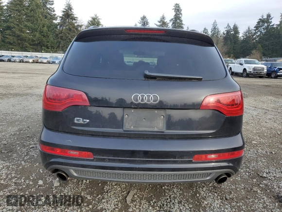 2012 Audi Q7 3.0T S line with VIN WA1DGAFE3CD010566, listed as a Copart auction lot 42856445 with 118,687 mi miles and Clean Title. Bid and sale history available at carsss.com. Image 6.