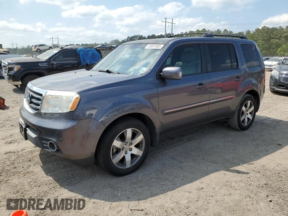 2015 Honda Pilot Touring with VIN 5FNYF3H93FB019268, listed as a Copart auction lot 53697595 with 174,596 mi miles and Clean Title. Bid and sale history available at carsss.com. Image 1.