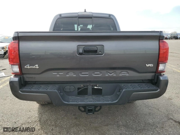 2023 Toyota Tacoma 4WD SR with VIN 3TYCZ5AN1PT137731, listed as a Copart auction lot 50007515 with 28,826 mi miles and Salvage Title. Bid and sale history available at carsss.com. Image 6.