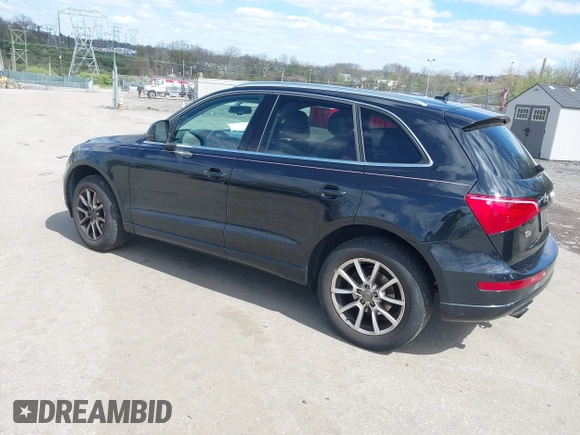 2012 Audi Q5 2.0T Premium Plus with VIN WA1LFAFP1CA009904, listed as a IAAI auction lot 41998009 with 122,955 mi miles. Bid and sale history available at carsss.com. Image 3.