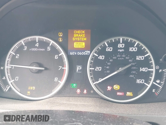 2018 Acura RDX with VIN 5J8TB4H36JL028027, listed as a IAAI auction lot 41962113 with 60,547 mi miles and . Bid and sale history available at DreamBid. Image 7.