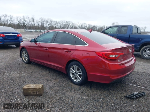2016 Hyundai Sonata SE with VIN 5NPE24AF5GH273149, listed as a IAAI auction lot 41921543 with 168,762 mi miles and . Bid and sale history available at carsss.com. Image 3.