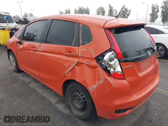 2018 Honda Fit LX with VIN 3HGGK5H51JM715164, listed as a IAAI auction lot 42053436 with 51,204 mi miles and . Bid and sale history available at DreamBid. Image 3.