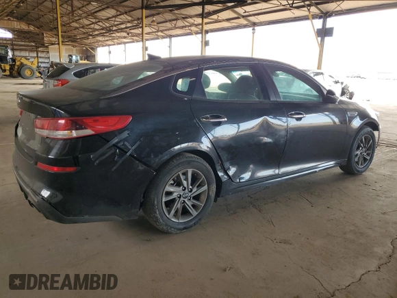 2020 Kia Optima LX with VIN 5XXGT4L36LG449933, listed as a Copart auction lot 53752425 with 133,053 mi miles and Clean Title. Bid and sale history available at carsss.com. Image 3.