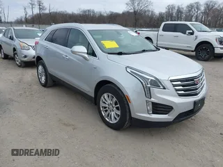 2017 Cadillac XT5 FWD with VIN 1GYKNARS3HZ184081, listed as a IAAI auction lot 41795974 with 109,032 mi miles. Bid and sale history available at carsss.com. Image 1.