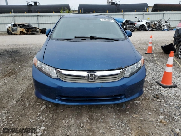 2012 Honda Civic Sdn EX-L with VIN 19XFB2F96CE365347, listed as a Copart auction lot 52829365 with 150,824 mi miles and Salvage Title. Bid and sale history available at carsss.com. Image 5.