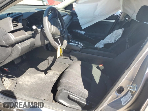 2018 Honda Civic Sedan LX with VIN 19XFC2F56JE037353, listed as a Copart auction lot 49585615 with 83,077 mi miles and Non Repairable. Bid and sale history available at carsss.com. Image 7.