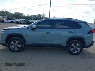 2023 Toyota RAV4 XLE with VIN 2T3W1RFV4PW257991, listed as a IAAI auction lot 41524644 with 34,370 mi miles. Bid and sale history available at carsss.com. Image 14.