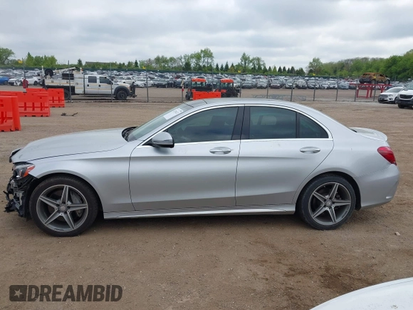 2016 Mercedes-Benz C 300 Luxury with VIN 55SWF4KB4GU100241, listed as a IAAI auction lot 42256121 with 33,184 mi miles and . Bid and sale history available at DreamBid. Image 14.
