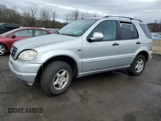2000 Mercedes-Benz M-Class with VIN 4JGAB54E4YA177055, listed as a Copart auction lot 47971385 with 189,838 mi miles and Clean Title. Bid and sale history available at carsss.com. Image 1.