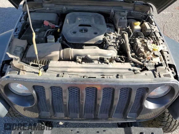 2018 Jeep Wrangler Sport с VIN 1C4GJXAN8JW226168, выставлен на аукционе Copart как лот 55465985 с пробегом 47 899 миль миль и Списание • Salvage title. История ставок и продаж доступна на DreamBid. Изображение 12.