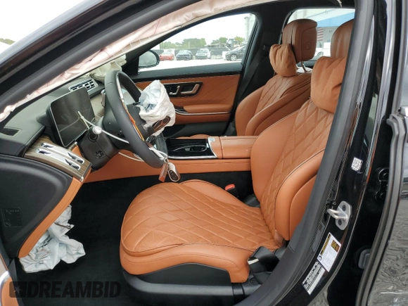 2024 Mercedes-Benz S 580e with VIN W1K6G6KB3RA264513, listed as a Copart auction lot 41341515 with 4,314 mi miles and Non Repairable. Bid and sale history available at DreamBid. Image 7.