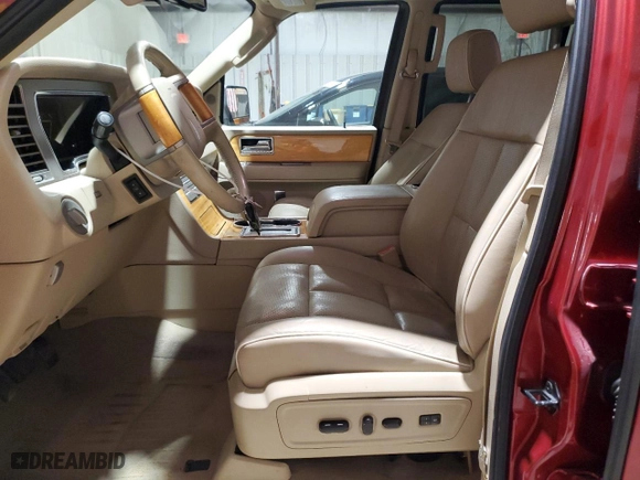2007 Lincoln Navigator L with VIN 5LMFL275X7LJ14927, listed as a Copart auction lot 48058845 with 184,500 mi miles and Salvage Title. Bid and sale history available at carsss.com. Image 7.
