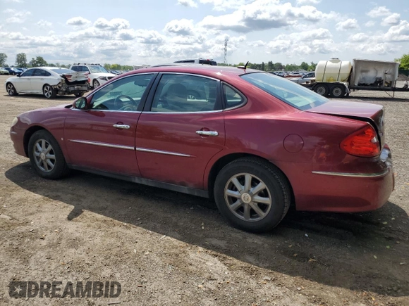 2009 Buick LaCrosse CX with VIN 2G4WC582691191943, listed as a Copart auction lot 60344605 with 114,845 mi miles and Salvage title. Bid and sale history available at DreamBid. Image 2.