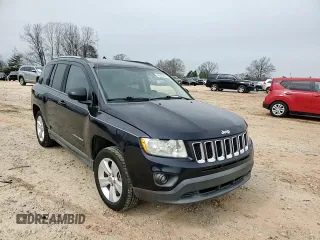 2011 Jeep Compass with VIN 1J4NT1FB9BD208248, listed as a Copart auction lot 48203455 with 127,934 mi miles and Salvage Title. Bid and sale history available at carsss.com. Image 12.