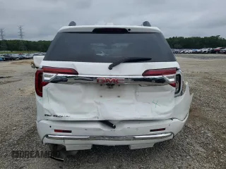2021 GMC Acadia Denali with VIN 1GKKNPLSXMZ106090, listed as a Copart auction lot 58580425 with 155,111 mi miles and Salvage title. Bid and sale history available at DreamBid. Image 6.