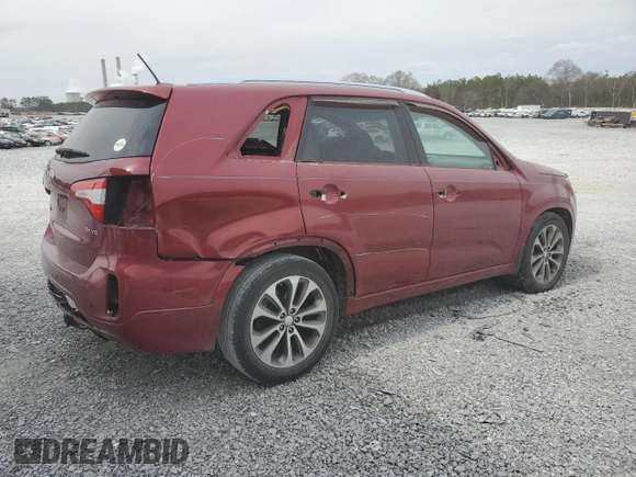 2015 Kia Sorento SX with VIN 5XYKW4A75FG574364, listed as a Copart auction lot 45841115 with 149,866 mi miles and Salvage Title. Bid and sale history available at carsss.com. Image 3.