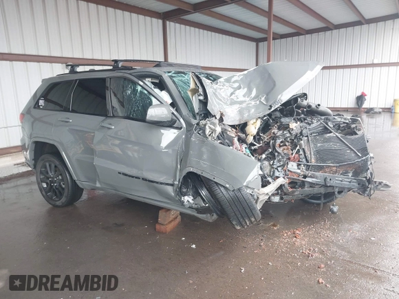 2022 Jeep Grand Cherokee Laredo E z VIN 1C4RJFAG2NC120634, wystawiony jako IAAI lot #41555164 z przebiegiem Nie podano mil oraz . Historia ofert i sprzedaży dostępna na DreamBid. Obrazek 1.