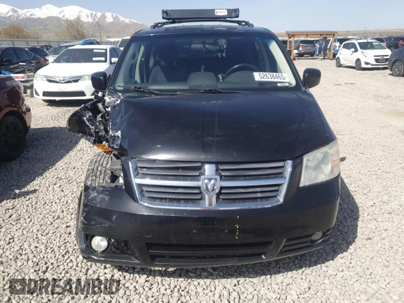 2010 Dodge Grand Caravan with VIN 2D4RN5D1XAR323622, listed as a Copart auction lot 52638465 with 158,491 mi miles and Salvage Title. Bid and sale history available at DreamBid. Image 5.