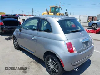 2015 FIAT 500 Pop with VIN 3C3CFFAR7FT741497, listed as a IAAI auction lot 42765120 with 102,348 mi miles and . Bid and sale history available at DreamBid. Image 3.