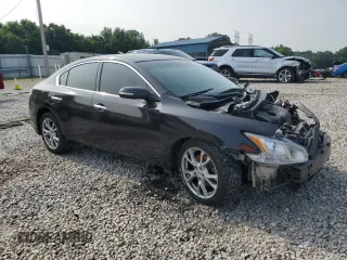 2014 Nissan Maxima S with VIN 1N4AA5AP1EC497162, listed as a Copart auction lot 59214435 with Not provided miles and Salvage title. Bid and sale history available at DreamBid. Image 4.