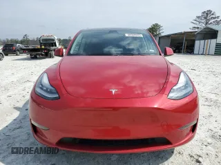 2021 Tesla Model Y Standard Range with VIN 5YJYGDED3MF107259, listed as a Copart auction lot 48566935 with 68,561 mi miles and Salvage Title. Bid and sale history available at carsss.com. Image 5.