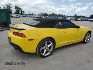 2015 Chevrolet Camaro SS с VIN 2G1FK3DJ7F9281942, выставлен на аукционе Copart как лот 59907265 с пробегом 158 668 миль миль и Чистый • Clean title. История ставок и продаж доступна на DreamBid. Изображение 3.