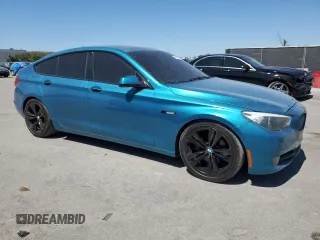 2013 BMW 5 Series GT 535i xDrive with VIN WBASP2C56DC339791, listed as a Copart auction lot 49618295 with 155,713 mi miles and Clean Title. Bid and sale history available at carsss.com. Image 4.